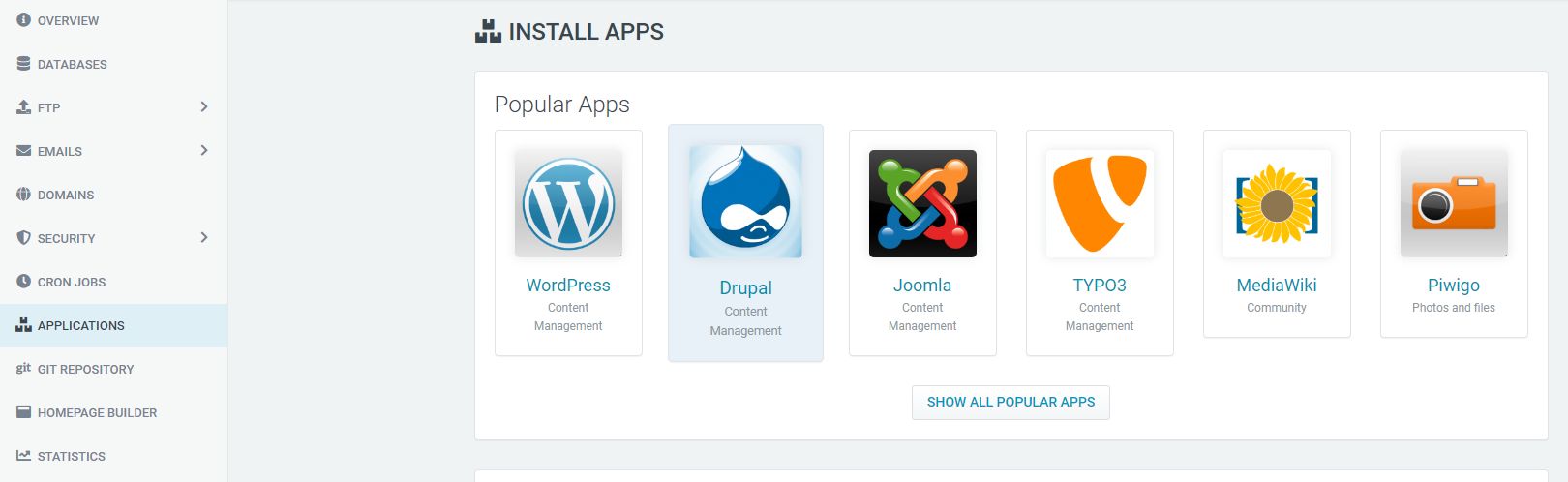 Install applications with a few clicks - Green