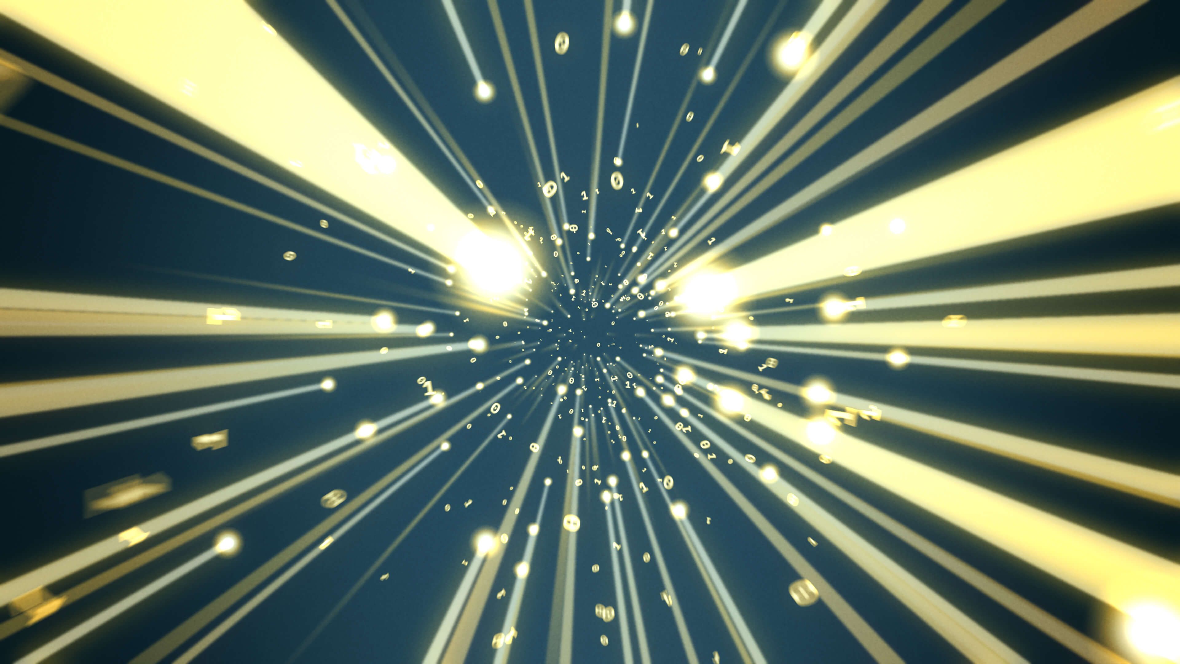 Stimmungsbild: Datenstrom