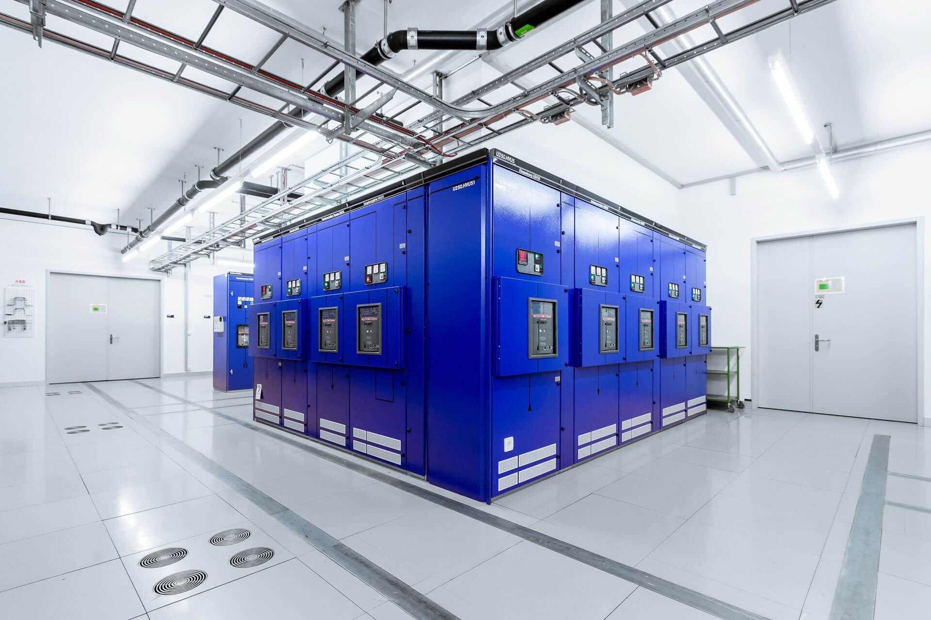 Bild: Stromverteilung Datacenter Zürich City