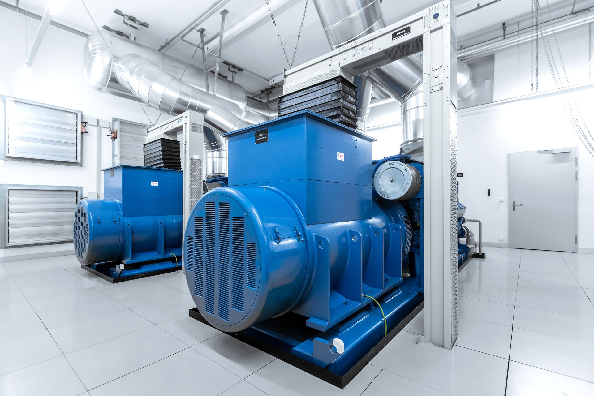 Bild: Notstromversorgung Datacenter Zürich City