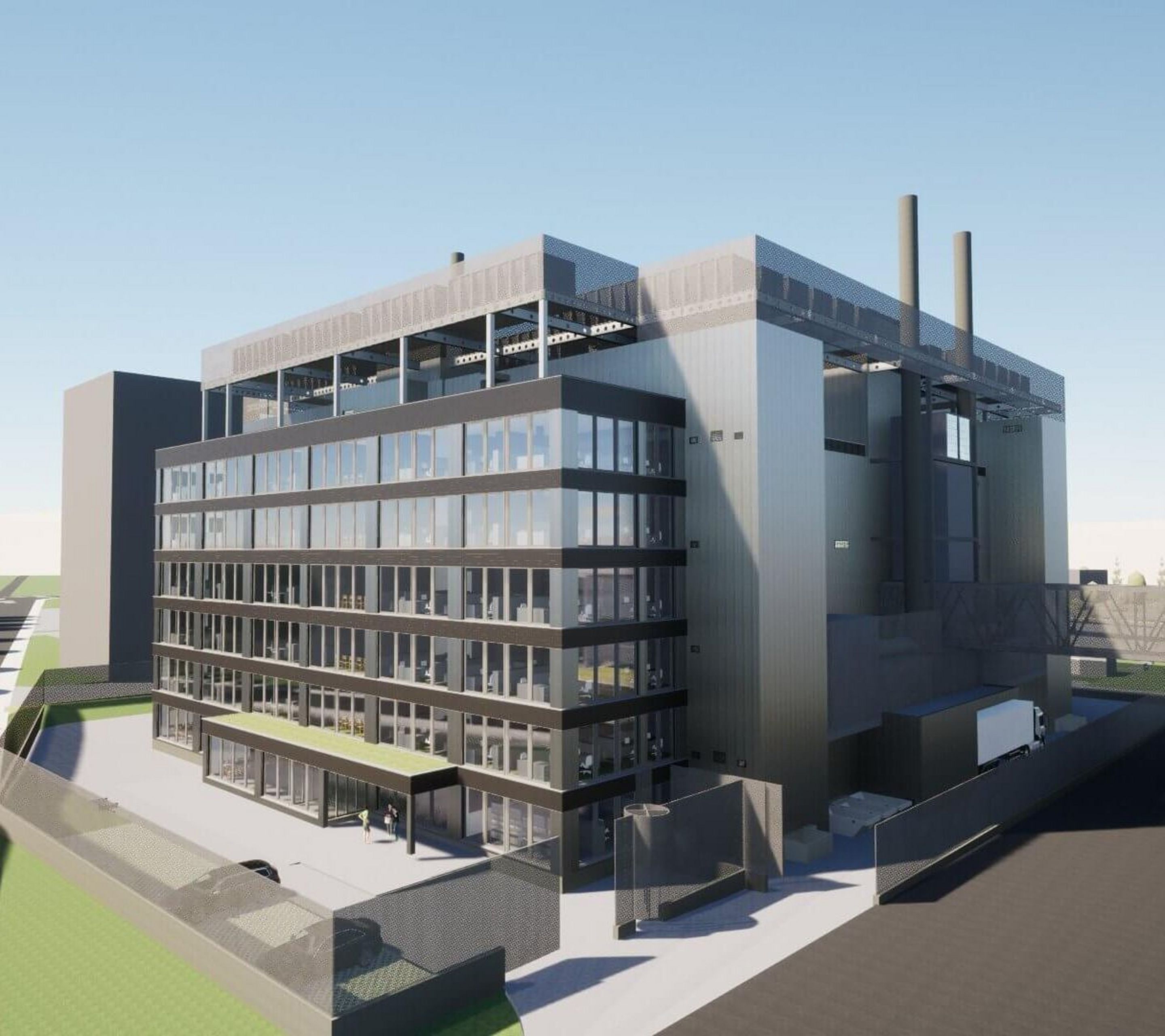 Visualisierung: Datacenter Zürich-West 4