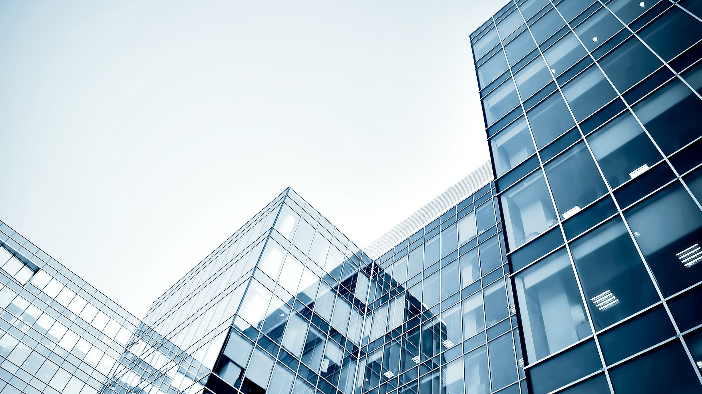 Glasgebäude Business