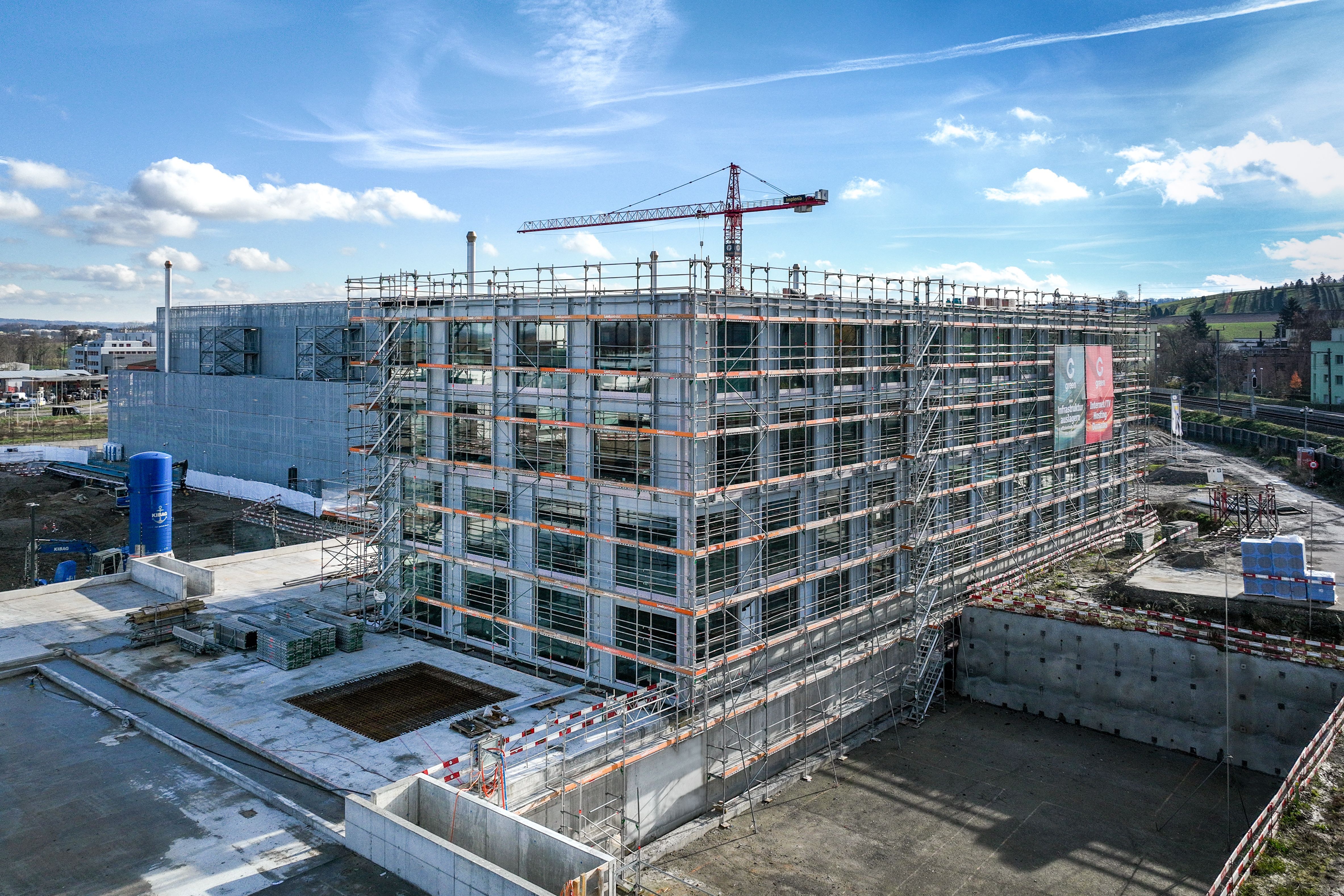 Bild: Green Metro Campus Zürich mit Bürogebäude Süd