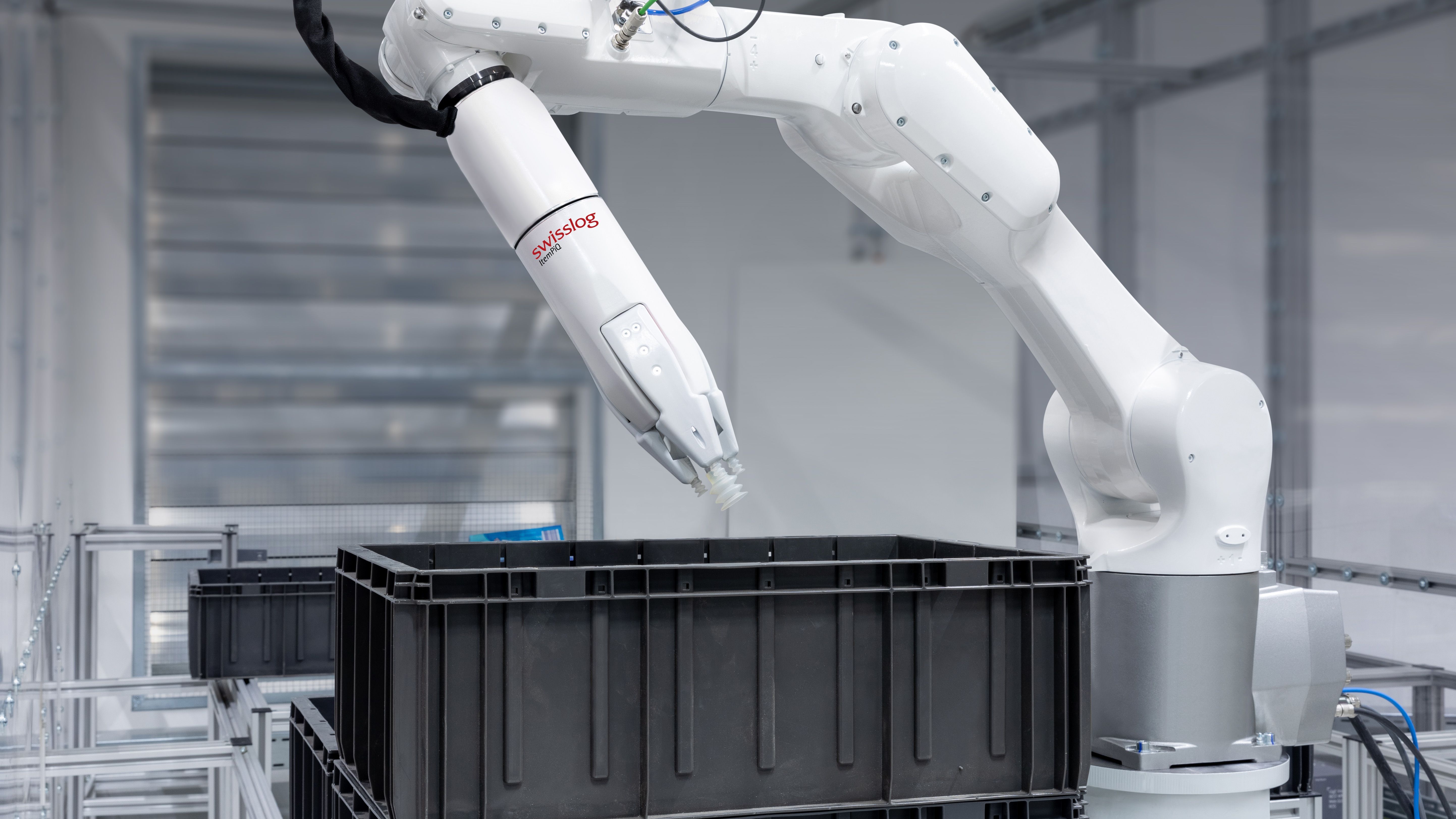 Robotic machine of Swisslog