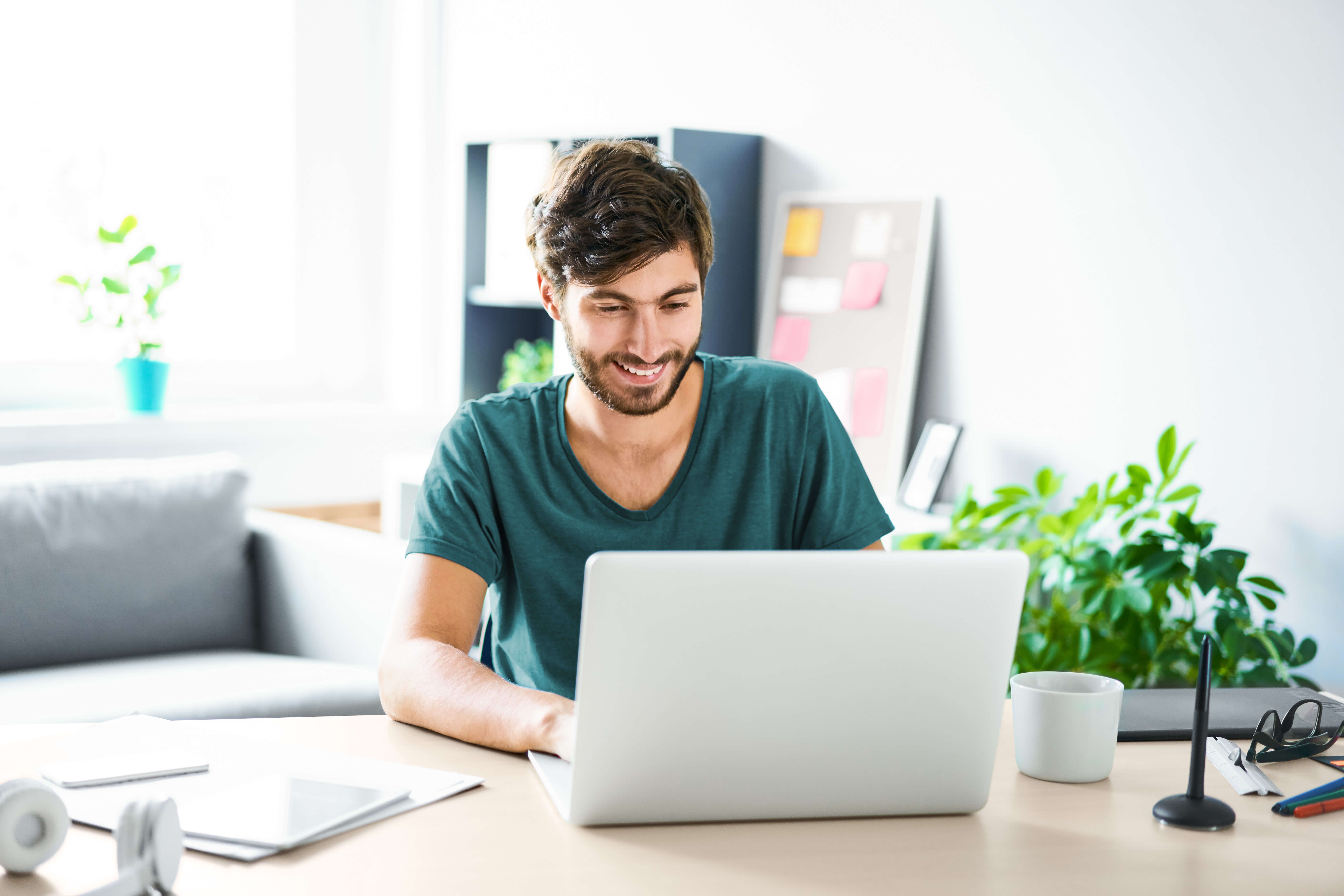 Registrierung einer Internetadresse für eigene Website