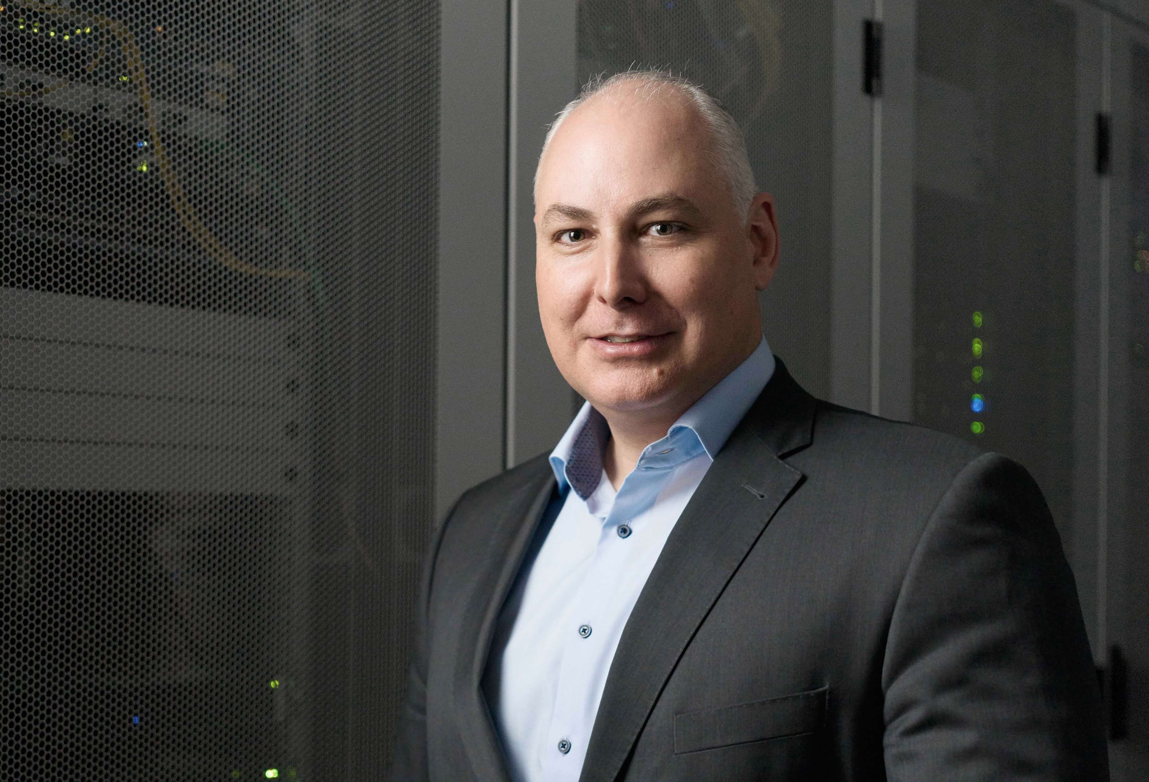 Portrait: Roger Süess, Green CEO im Datacenter